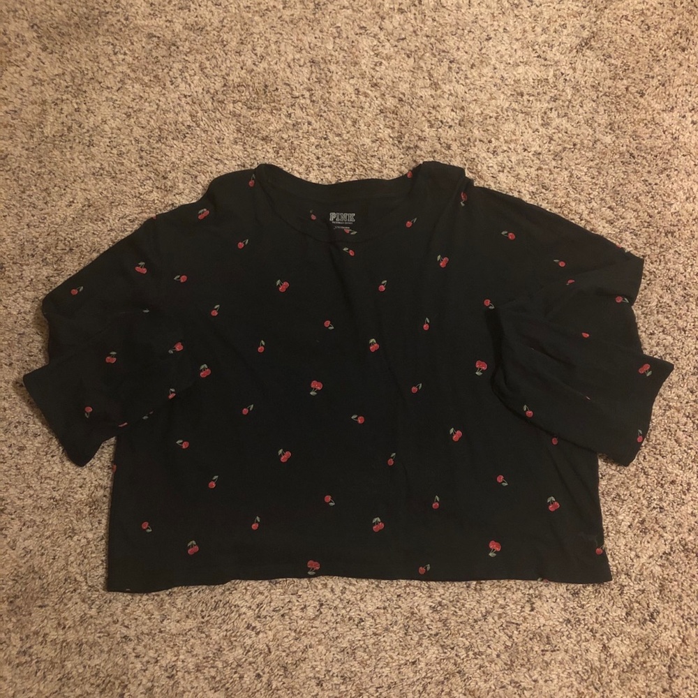 basic long sleeve crop